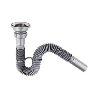 DONAU LÜKS KÖRÜKLÜ LAVABO SİFONU GRİ 32 MM (100pcs)